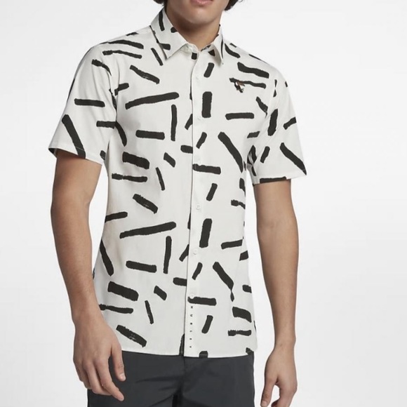 Hurley Other - HURLEY Bowie button down shirt NWT